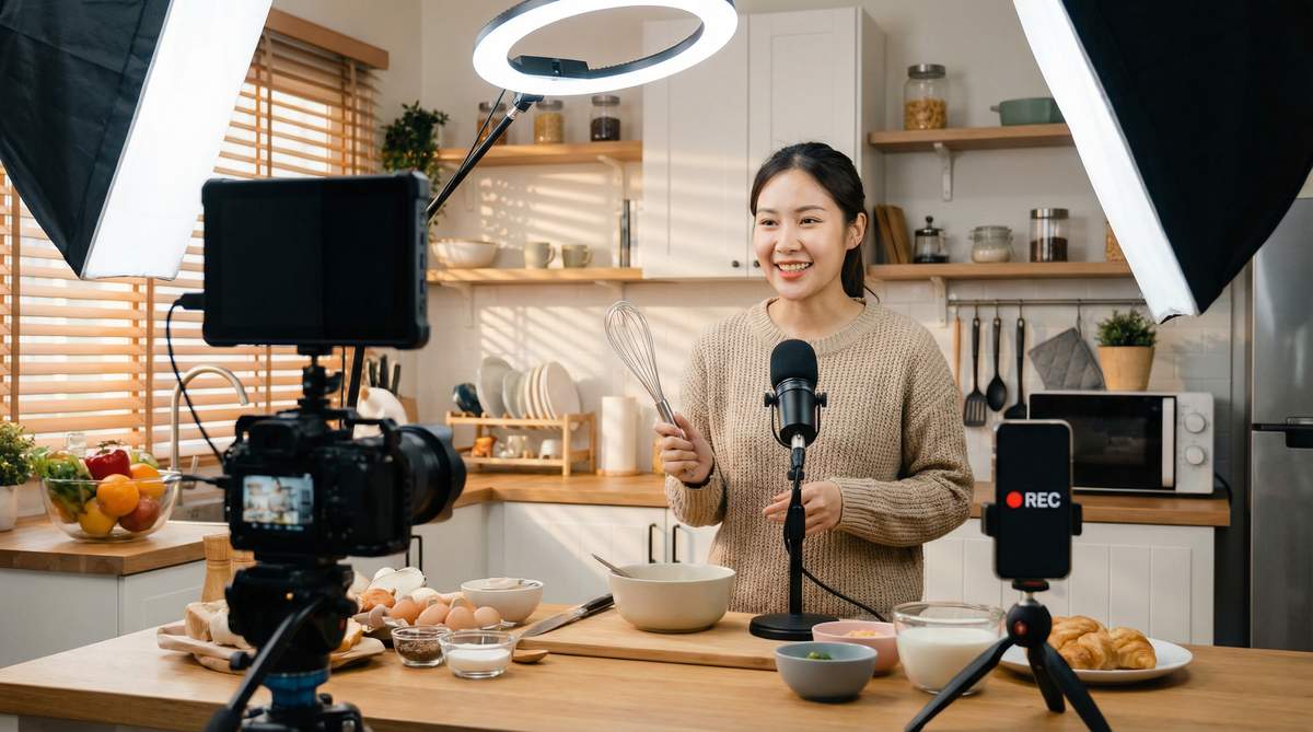 制服诱惑生活视频：美食制作教程分享